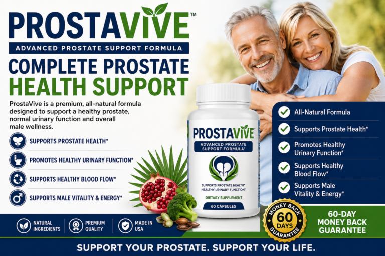 ProstaVive Review 2026: Ingredients, Benefits, Side Effects & Price